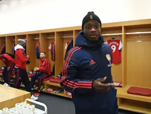 Pepe's Focus and Determination: Arsenal Changing Room Moment before Arsenal vs Southampton