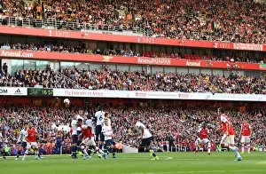 Arsenal V Tottenham Hotspur 2019-20 Prints: Pepe's Free Kick: Arsenal vs. Tottenham Rivalry at Emirates Stadium (2019-20)