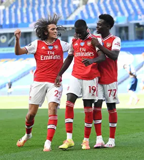 Pepe's Goal Celebration: Arsenal's Win Against Brighton & Hove Albion (2019-2020)