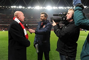 Perry Groves Interviewed Before Arsenal vs. West Ham United, Premier League 2012-13