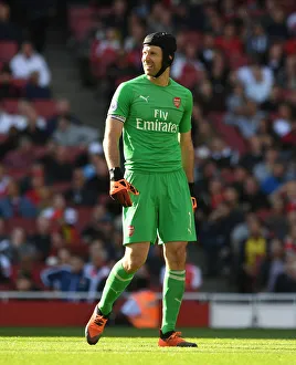 Arsenal V Watford 2018-19 Prints: Petr Cech in Action: Arsenal vs. Watford (2018-19)