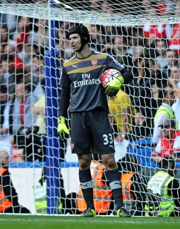 Chelsea V Arsenal 2015-16 Prints: Petr Cech: Clash of the Goalkeepers - Chelsea vs Arsenal (2015-16)