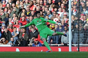 Arsenal V Tottenham Hotspur 2016-17 Prints: Petr Cech's Battle at the Emirates: Arsenal vs. Tottenham (2016-17)