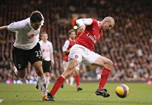 Philippe Senderos (Arsenal) Clint Dempsey (Fulham)