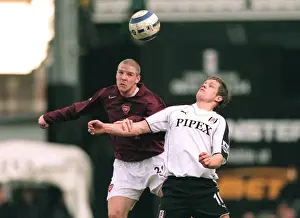 Philippe Senderos (Arsenal) Heidar Helguson (Fulham). Fulham 0: 4 Arsenal