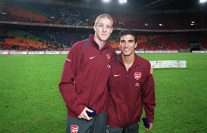 Philippe Senderos and Jose Reyes (Arsenal). Arsenal 2:1 Porto Philippe Senderos and Jose Reyes (Arsenal). Arsenal 2:1 Porto