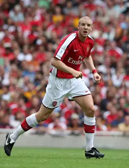 Arsenal V Real Madrid Prints: Philippe Senderos's Thrilling Goal: Arsenal's 1-0 Victory Over Real Madrid at Emirates Cup