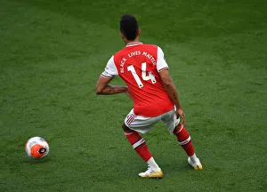 Pierre-Emerick Aubameyang in Action: Arsenal vs. Brighton & Hove Albion, Premier League 2019-2020