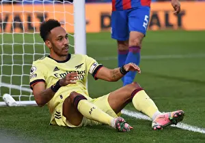 Pierre-Emerick Aubameyang in Action: Crystal Palace vs. Arsenal, Premier League 2020-21
