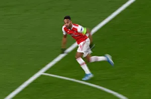 Arsenal V Eintracht Frankfurt 2019-20 Prints: Pierre-Emerick Aubameyang (Arsenal)