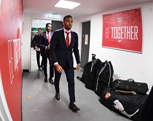 Pierre-Emerick Aubameyang in Arsenal Changing Room Before Carabao Cup Final vs Manchester City