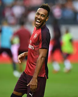 Pierre-Emerick Aubameyang Gears Up: Arsenal vs. SS Lazio Pre-Season Friendly, Stockholm 2018