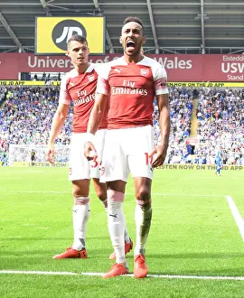Pierre-Emerick Aubameyang's Brace: Arsenal's Victory Over Cardiff City (2018-19)