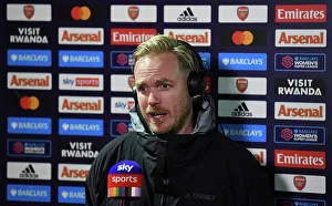 Arsenal Women V West Ham United Women 2022-23 Prints: Post-Match Interview: Jonas Eidevall Reflects on Arsenal Women's 1-1 Draw Against West Ham United (Barclays FA WSL)