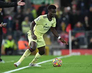 Premier League Battle: Saka at Anfield - Liverpool vs. Arsenal, 2021-22