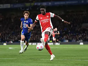 Premier League Battle: Saka at Stamford Bridge - Chelsea vs. Arsenal, 2021-22