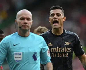 Premier League Clash: Xhaka Faces Manchester United at Old Trafford, 2022-23