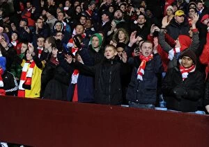 Images Dated 24th November 2012: Premier League Rivalry: Aston Villa vs. Arsenal at Villa Park (November 2012)