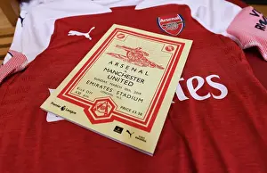 Arsenal V Manchester United 2018-19 Prints: Premier League Showdown: Arsenal vs Manchester United - The Match Programme (2018-19)