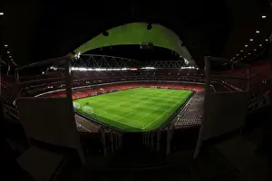 Arsenal V Southampton 2014-15 Prints: Premier League Showdown: Arsenal vs Southampton (2014-15) - Battle at the Emirates