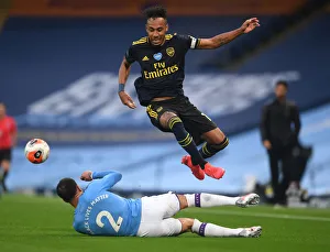 Premier League Showdown: Aubameyang vs. Walker - Manchester City vs. Arsenal (2019-20)