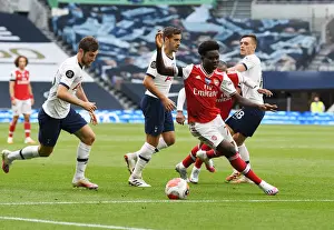 Premier League Showdown: Tottenham vs Arsenal at the Tottenham Hotspur Stadium (July 2020) - Battle of London
