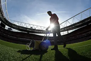 Arsenal V Bayern Munich 2016-17 Prints: Preparing for Battle: Arsenal vs