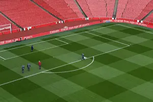 Arsenal V Manchester United FA Cup 2018-19 Prints: Preparing for the Big Battle: Arsenal vs Manchester United - FA Cup Fourth Round