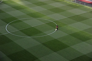 Preparing the Turf: Emirates Stadium