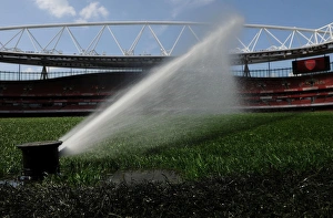 Preparing the Turf: Emirates Stadium for Arsenal vs. Watford (2015-16)