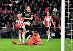PSV Eindhoven v Arsenal FC - UEFA Champions League 2024/25 Round of 16 First Leg