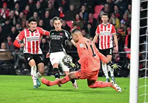 PSV Eindhoven v Arsenal FC - UEFA Champions League 2024/25 Round of 16 First Leg