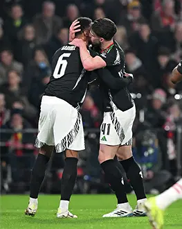 PSV Eindoven V Arsenal 2024-25 Prints: PSV Eindhoven v Arsenal FC - UEFA Champions League 2024/25 Round of 16 First Leg