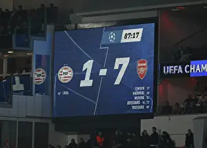 PSV Eindhoven v Arsenal FC - UEFA Champions League 2024/25 Round of 16 First Leg
