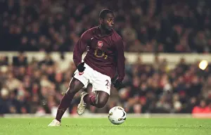Arsenal V Reading 2005-6 Prints: Quincy Owusu-Abeyie (Arsenal). Arsenal 3: 0 Reading