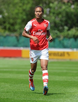 Millwall Lionessess V Arsenal Ladies 2014 Prints: Rachel Yankey in Action: Arsenal Ladies vs. Millwall Lionesses
