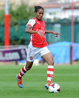 Rachel Yankey in Action: Arsenal Ladies vs. Millwall Lionesses, WSL Cup