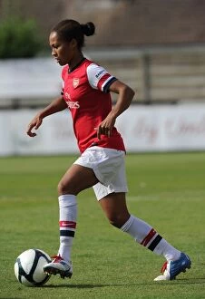 Images Dated 9th September 2012: Rachel Yankey in Action: Arsenal Ladies vs. Lincoln Ladies (FA WSL, 2012)