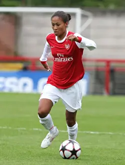 Arsenal Ladies V ZFK Masinac 2010-11 Prints: Rachel Yankey (Arsenal). Arsenal Ladies 9: 0 ZFK Masinac. UEFA Womens Champions League