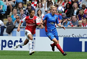 Rachel Yankey (Arsenal) Grace McCatty (Bristol). Arsenal Ladies 2:0 Bristol Academy Rachel Yankey (Arsenal) Grace McCatty (Bristol). Arsenal Ladies 2:0 Bristol Academy