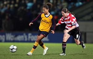 Rachel Yankey (Arsenal) Vicki Exley (Doncaster)