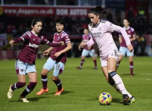 West Ham United Women V Arsenal Women 2022-23 Prints: Rafaelle Souza in Action: Arsenal vs West Ham United, FA Women's Super League