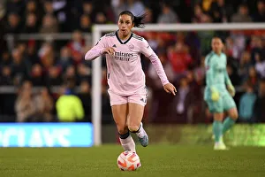 Manchester United Women V Arsenal Women 2022-23 Prints: Rafaelle Souza's Showdown: Manchester United vs