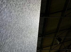 Images Dated 4th October 2012: Rain at Barnet. Arsenal U19 0: 0 Olympiacos U19. NextGen Series. Underhill, Barnet, 4 / 10 / 12