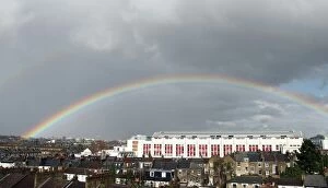 A Rainbow over Highbury Square photgraphed from Highbury House. 26 / 3 / 10
