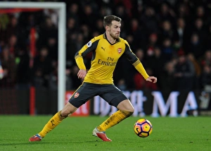 AFC Bournemouth V Arsenal 2016-17 Prints: Ramsey in Action: Arsenal vs. AFC Bournemouth, Premier League 2016-17
