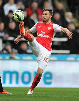 Newcastle United V Arseal 2014/15 Prints: Ramsey in Action: Arsenal vs. Newcastle United, Premier League 2014/15
