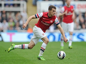 Newcastle United V Arsenal 2012-13 Prints: Ramsey in Action: Arsenal vs. Newcastle United, Premier League 2012-13