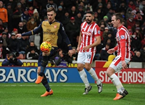 Ramsey in Action: Arsenal vs Stoke City, Premier League 2015-16