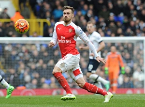 Tottenham Hotspur V Arsenal 2015-16 Prints: Ramsey in Action: Arsenal vs. Tottenham, Premier League 2015-16